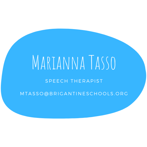 Marianna Tasso - Speech Therapist - mtasso@brigantineschools.org